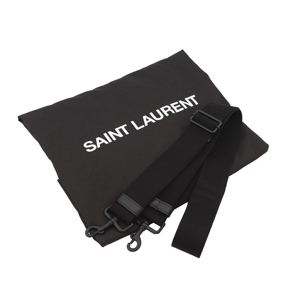 SAINT LAURENT PARIS Nux Travel Bag Black594400 Nylon