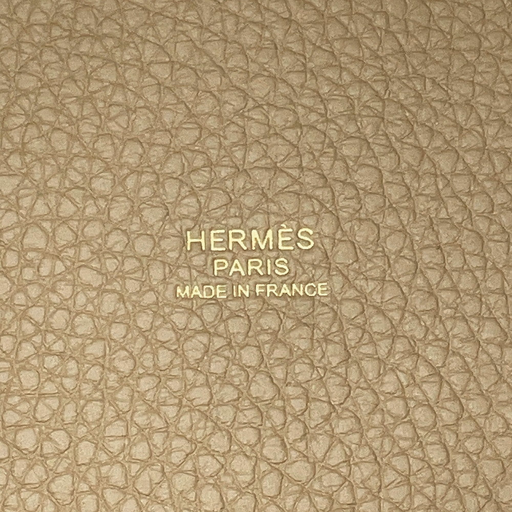 HERMES Picotin Padlock Trench Taurillon Clemence Size PM