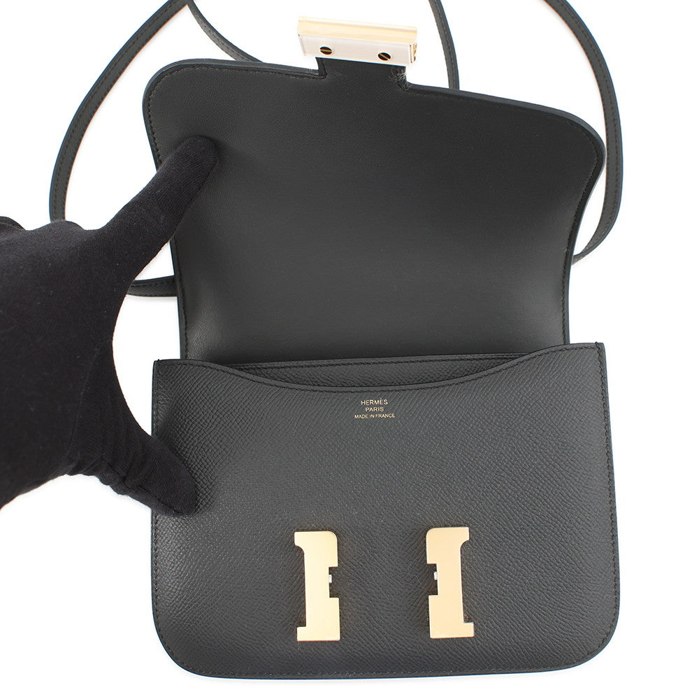 HERMES Constance 3 Miroir Plomb Epsom Size Mini
