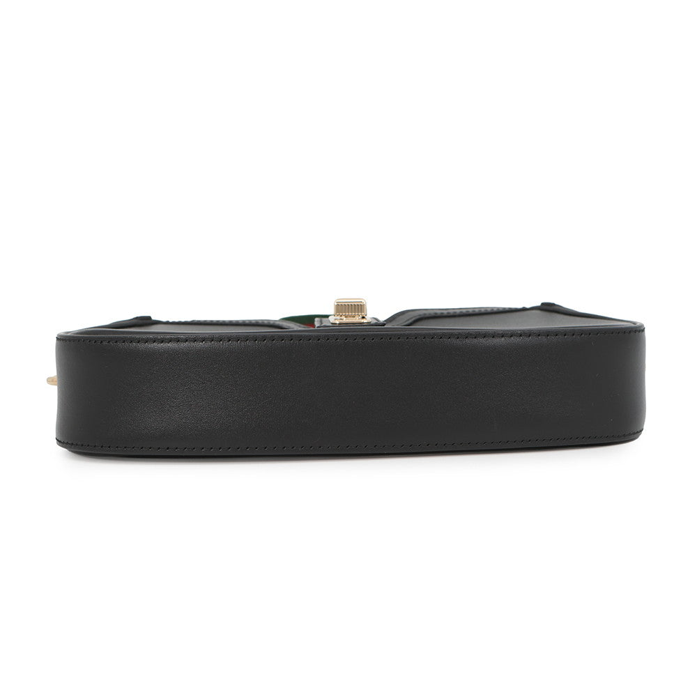 GUCCI Moonside Mini Shoulder Bag Black786015 Calf Leather