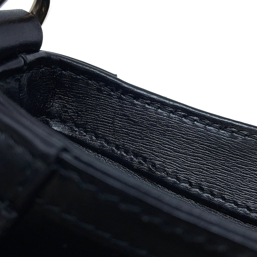 GUCCI Moonside Mini Shoulder Bag Black786015 Calf Leather