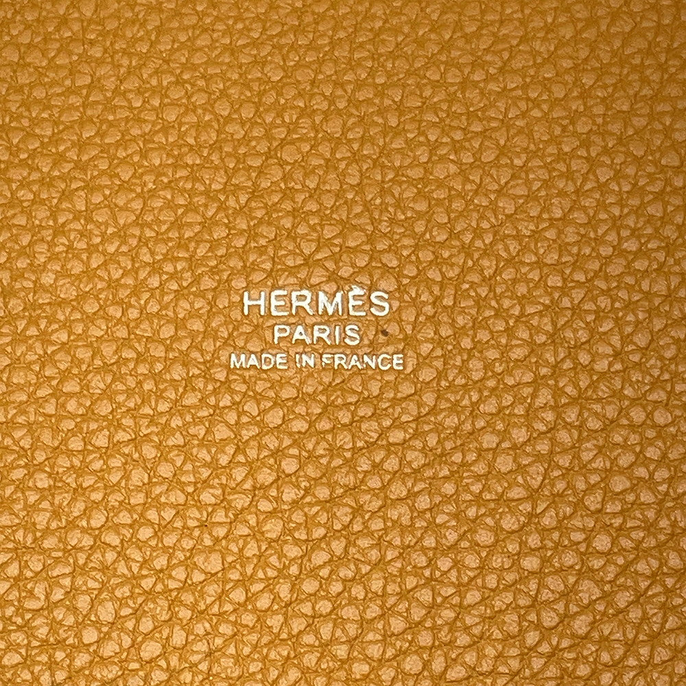 HERMES Picotin Lock Sesame Taurillon Clemence Size PM