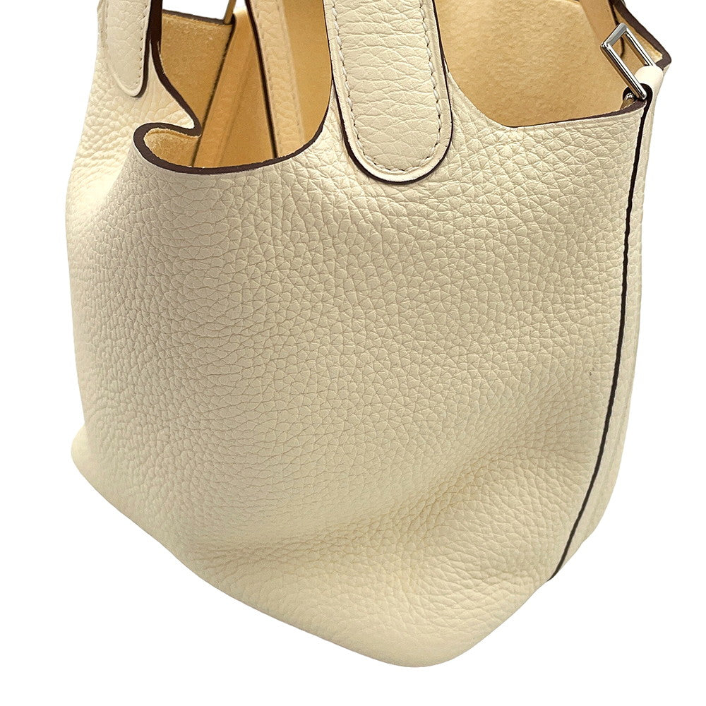 HERMES Picotin Lock Nata Taurillon Clemence Size PM