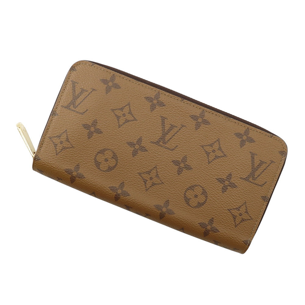 LOUIS VUITTON Zippy Wallet NoirM82444 Monogram Reverse Canvas