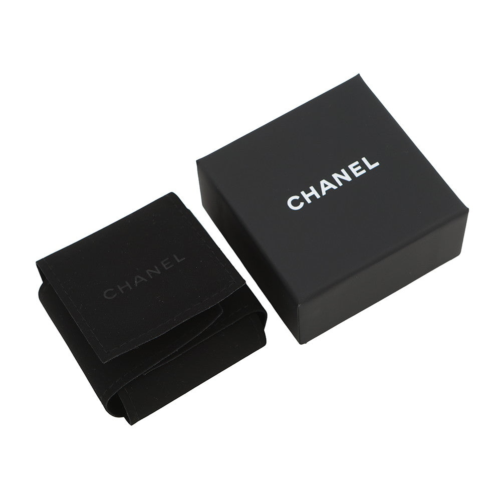 CHANEL CC Logo CC Mark Stud Quilted Earrings GoldABH240 B23662 Gold Plated