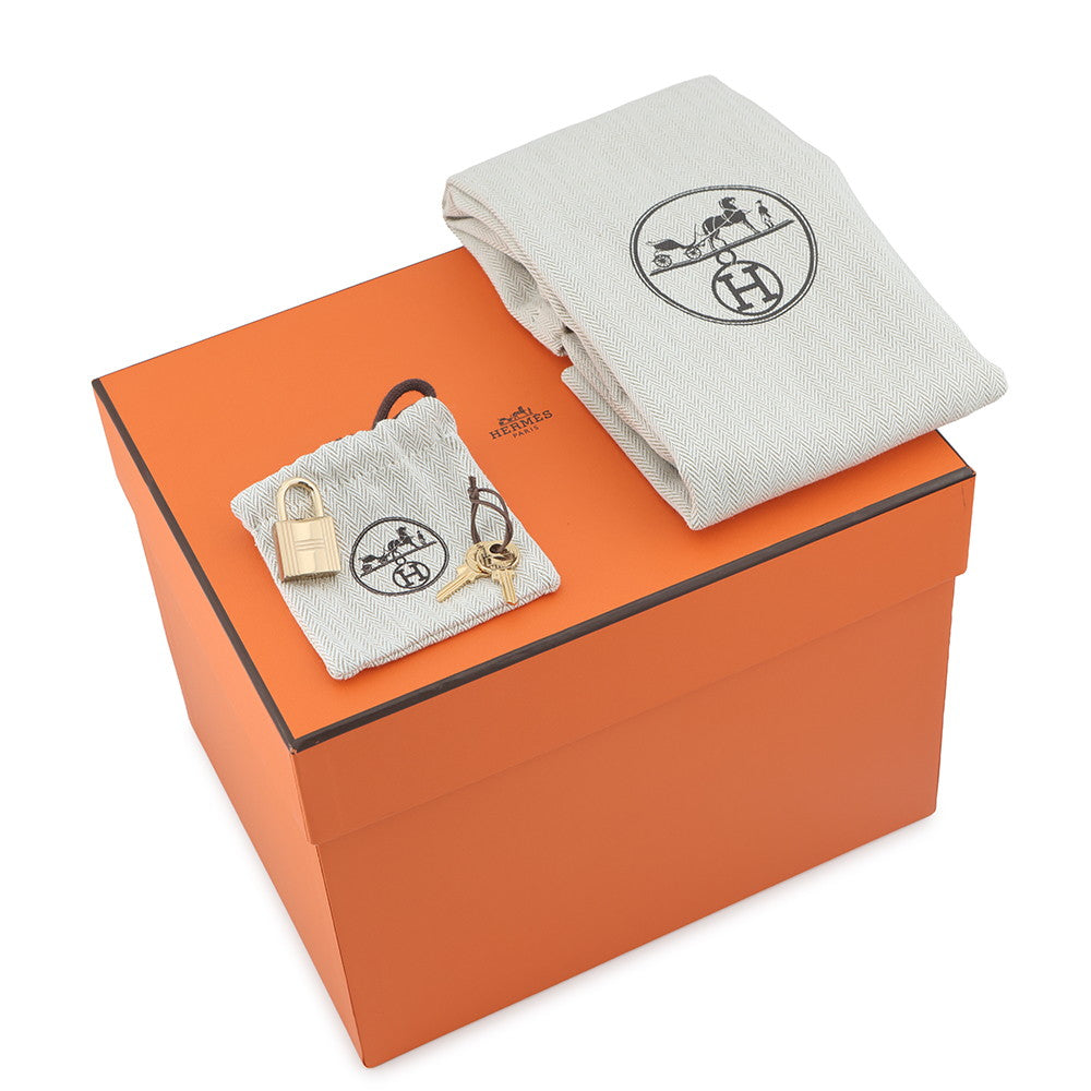 HERMES Picotin Lock Green Pantan Taurillon Clemence Size PM