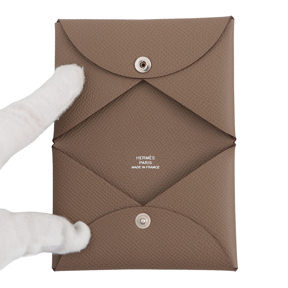HERMES Calvi Etoupe Epsom