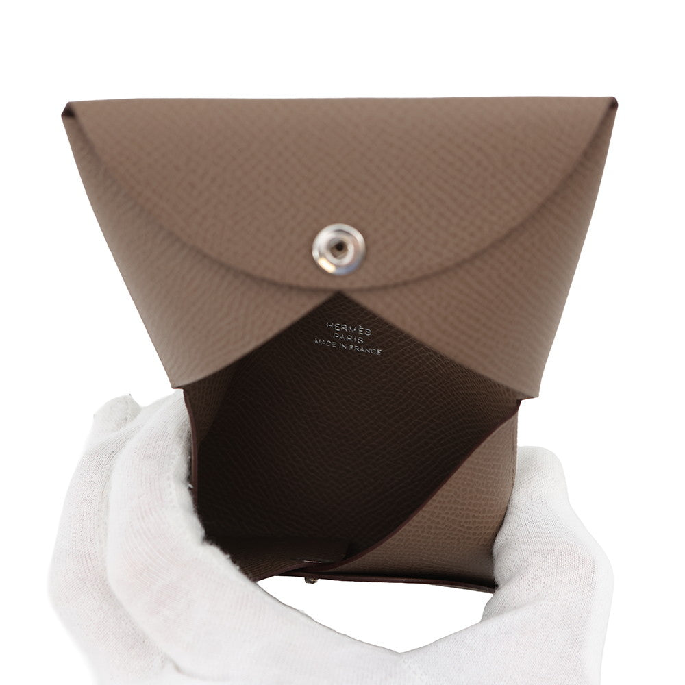 HERMES Calvi Etoupe Epsom