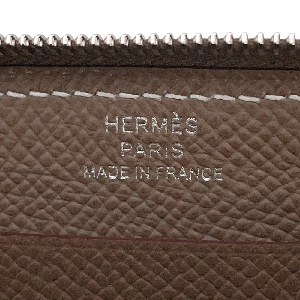 HERMES Macaron Compact Etoupe Epsom