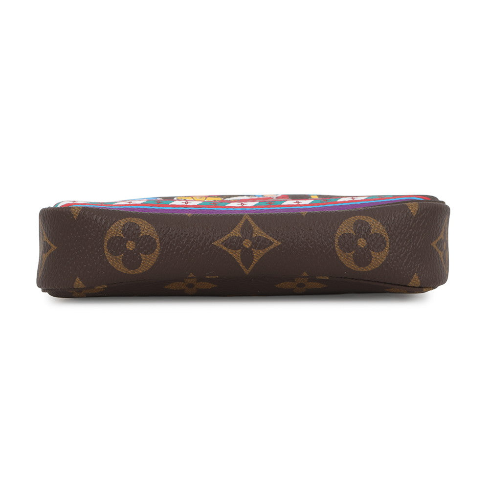 LOUIS VUITTON Mini Pochette Accessoires RedM69976 Monogram Vivienne