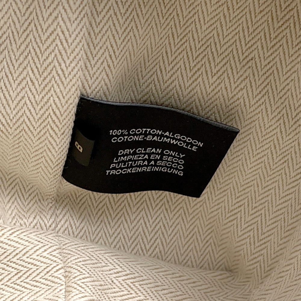 HERMES Brid a Black Marine Canvas Size PM