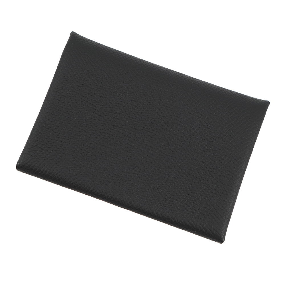 HERMES Calvi Duo Black Epsom