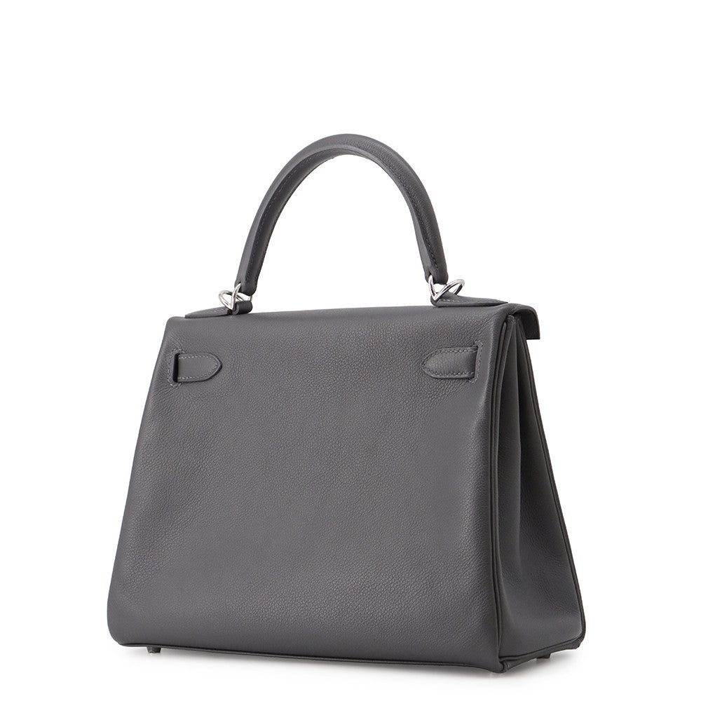 HERMES Kelly Retourne Ardoise Evercolor Size 28