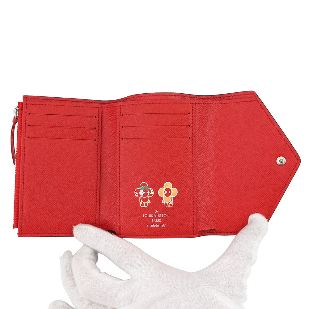 LOUIS VUITTON Portefeuille Victorine RougeM68842 Monogram / Monogram / Giant / LV Escale