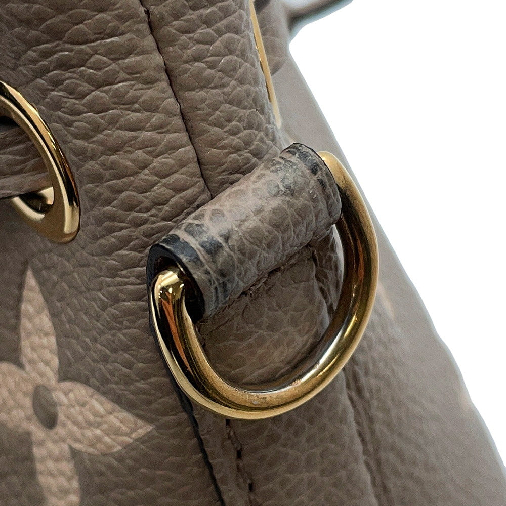 LOUIS VUITTON Nano Noe Tourterelle claimM46291 Bicolor Monogram Empreinte Leather