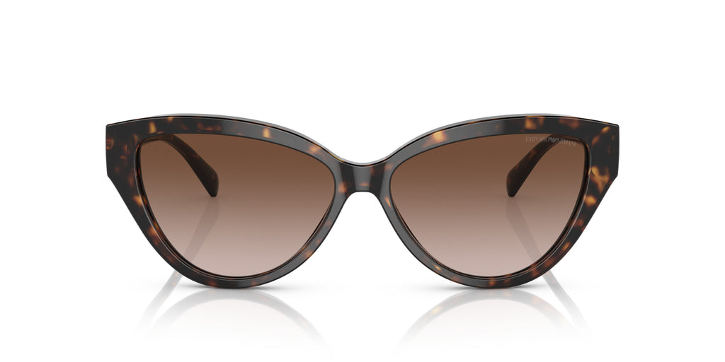 Emporio Armani 0EA4192 502613 Shiny havana Cat eye Sunglasses