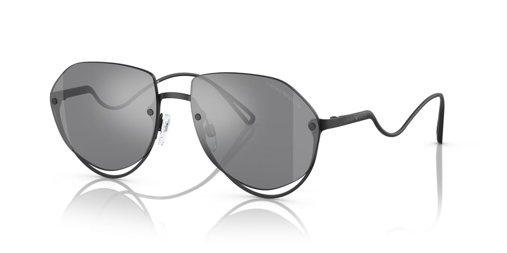 Emporio Armani 0EA2137 30016G Matte Black Round Sunglasses