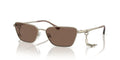 Emporio Armani 0EA2141 301373 Shiny pale gold Pillow Sunglasses