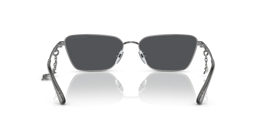 Emporio Armani 0EA2141 301087 Shiny gunmetal Pillow Sunglasses
