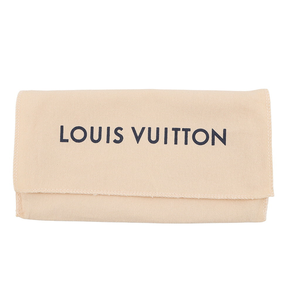 LOUIS VUITTON Portefeuille Sarah Noir/BeigeM80496 Bicolor Monogram Empreinte Leather
