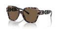 Emporio Armani 0EA4202 541073 Shiny pink havana Square Sunglasses