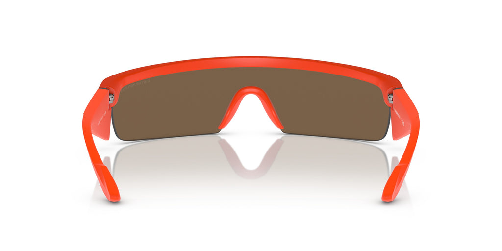 Emporio Armani 0EA4204U 601473 Matte orange Rectangle Sunglasses
