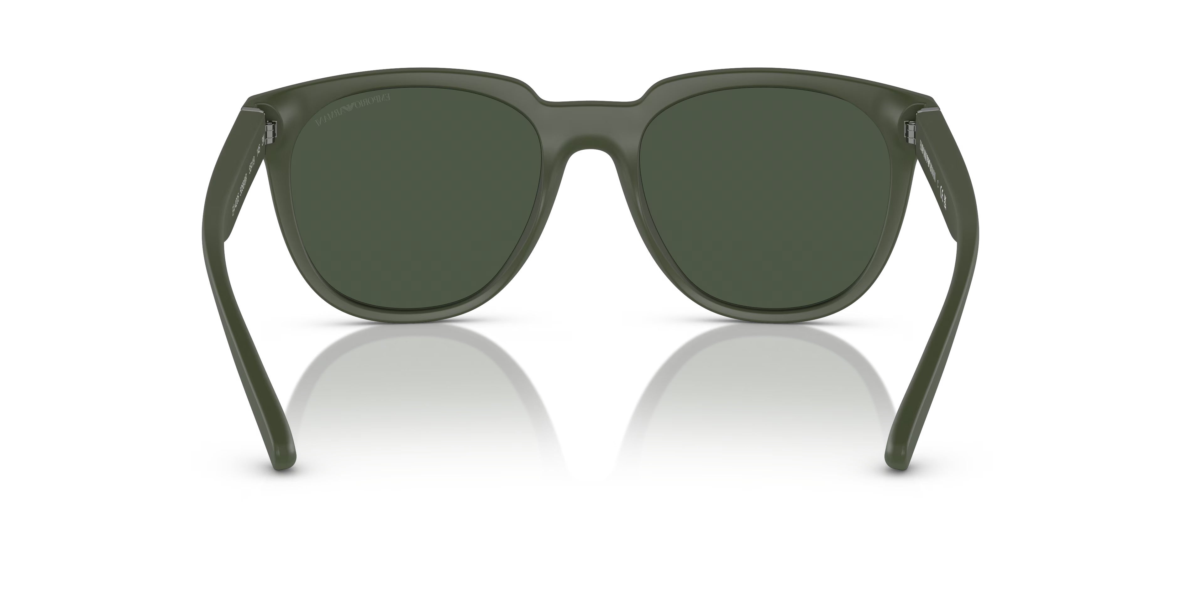 Emporio Armani 0EA4205 50586R Matte green Square Sunglasses