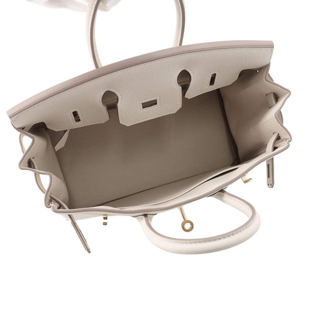 HERMES Birkin Craie Togo Leather Size 25