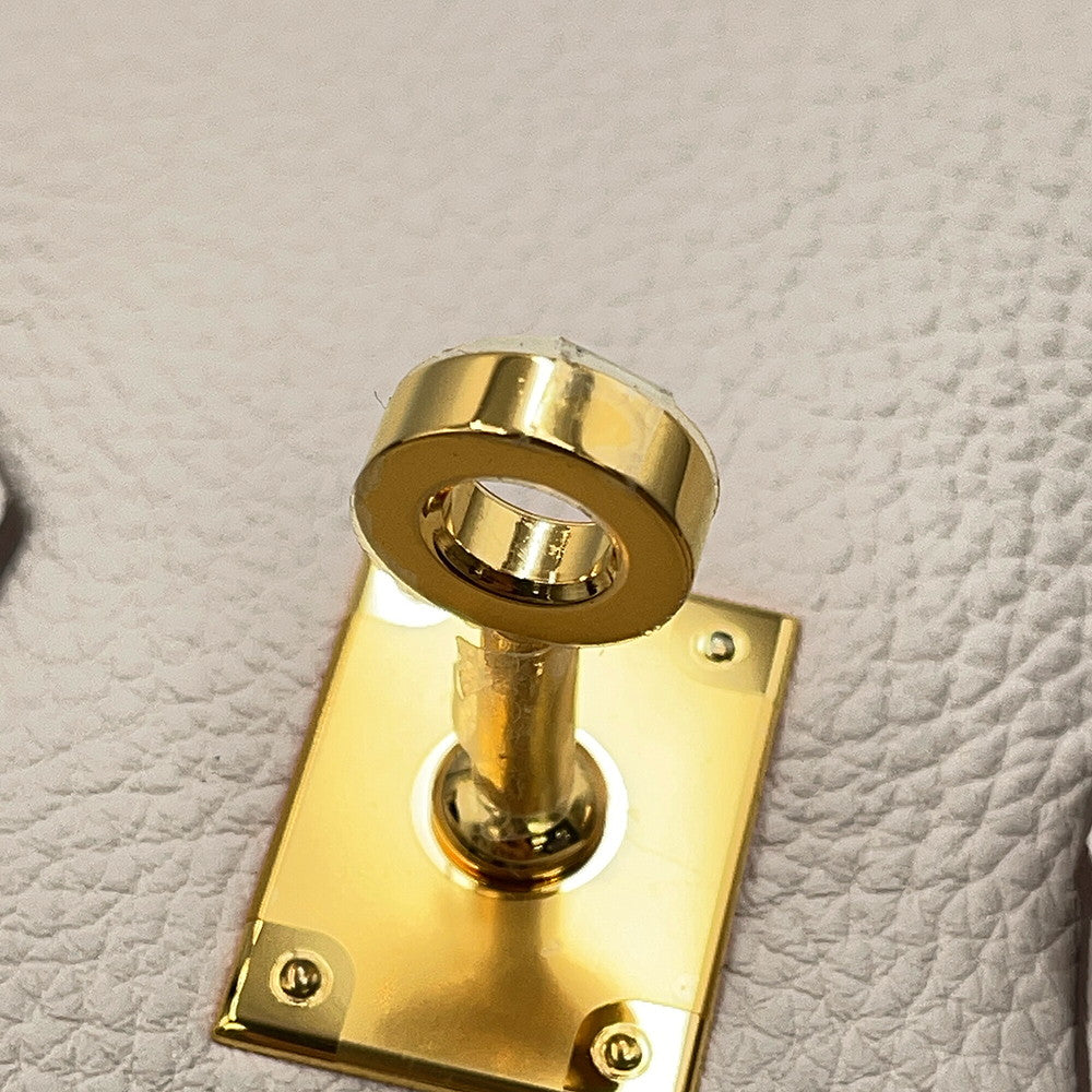 HERMES Birkin Craie Togo Leather Size 25
