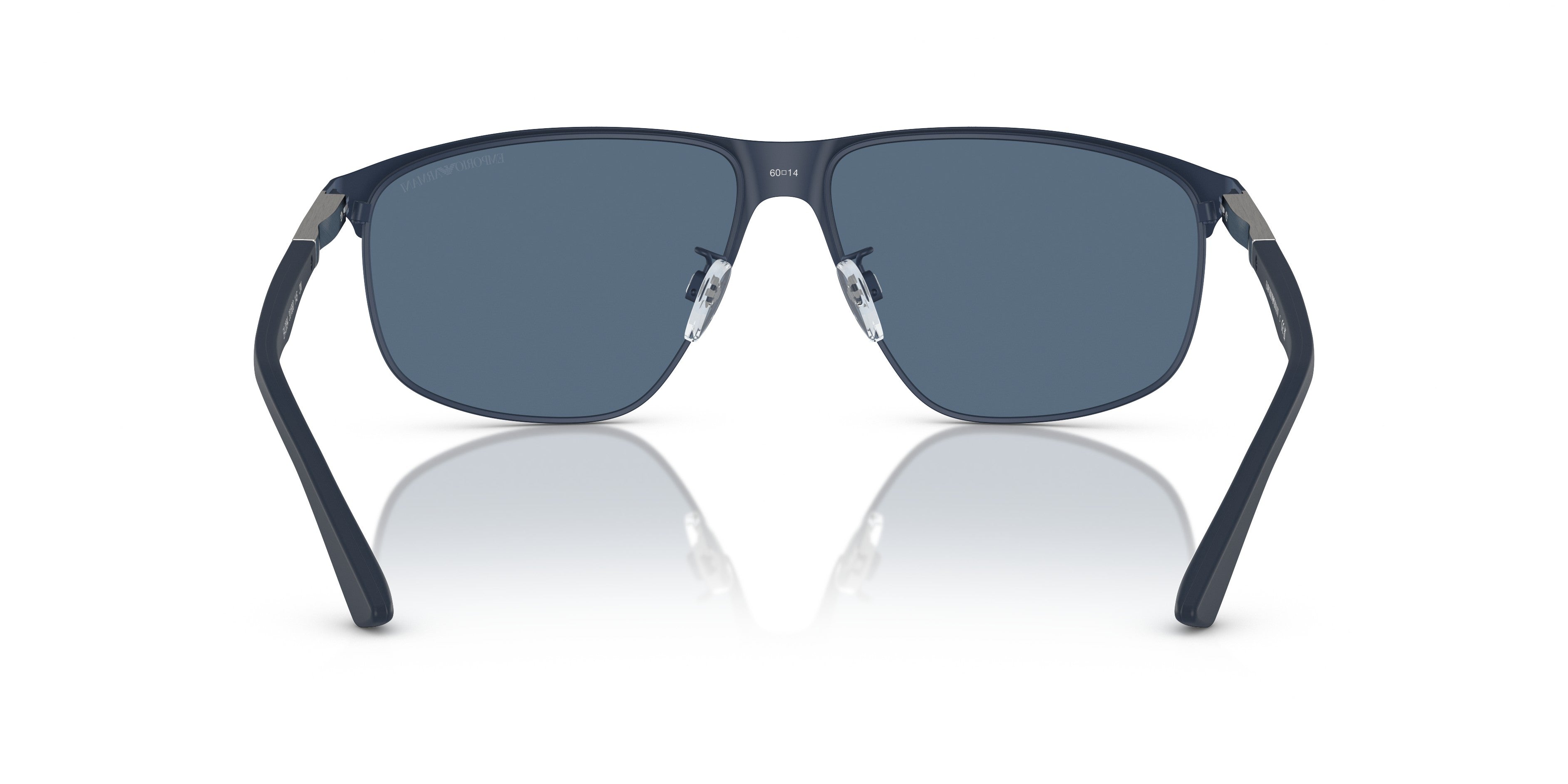 Emporio Armani 0EA2094 301880 Matte blue Rectangular Sunglasses