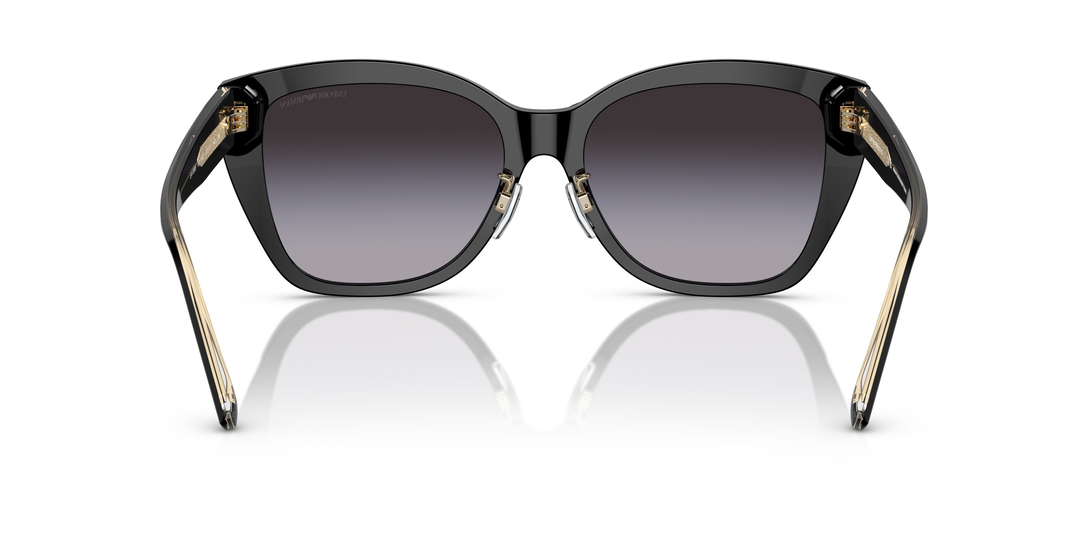 Emporio Armani 0EA4198F 50178G Black Cat eye Sunglasses
