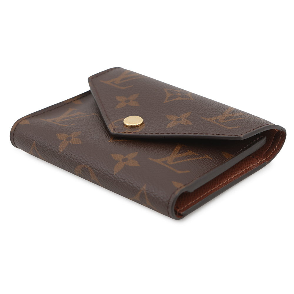 LOUIS VUITTON Portefeuille Victorine BrownM62472 Monogram