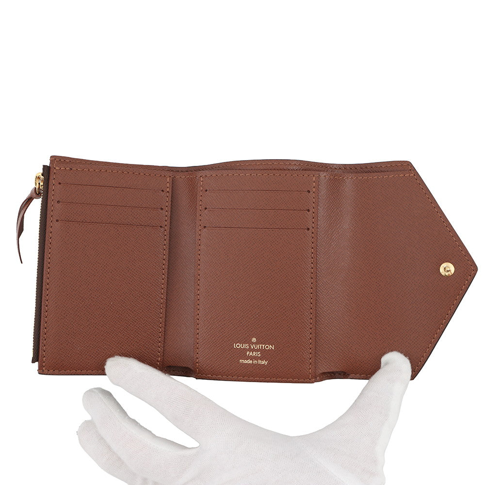 LOUIS VUITTON Portefeuille Victorine BrownM62472 Monogram