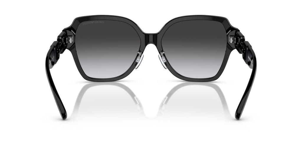 Emporio Armani 0EA4202F 50178G Shiny black Square Sunglasses