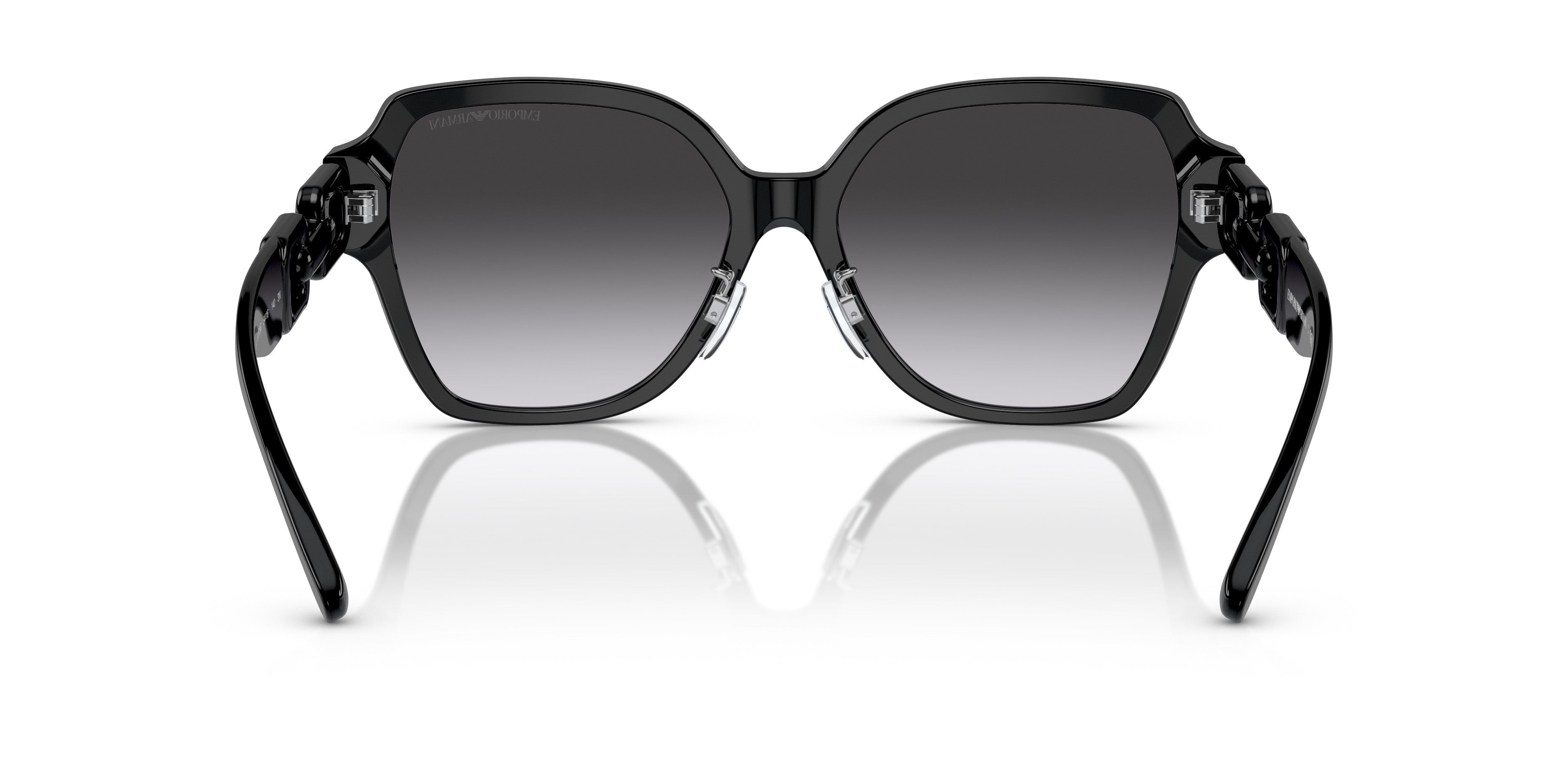 Emporio Armani 0EA4202F 50178G Shiny black Square Sunglasses