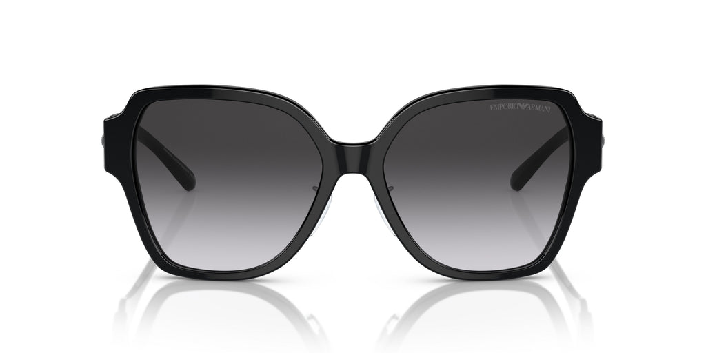 Emporio Armani 0EA4202F 50178G Shiny black Square Sunglasses