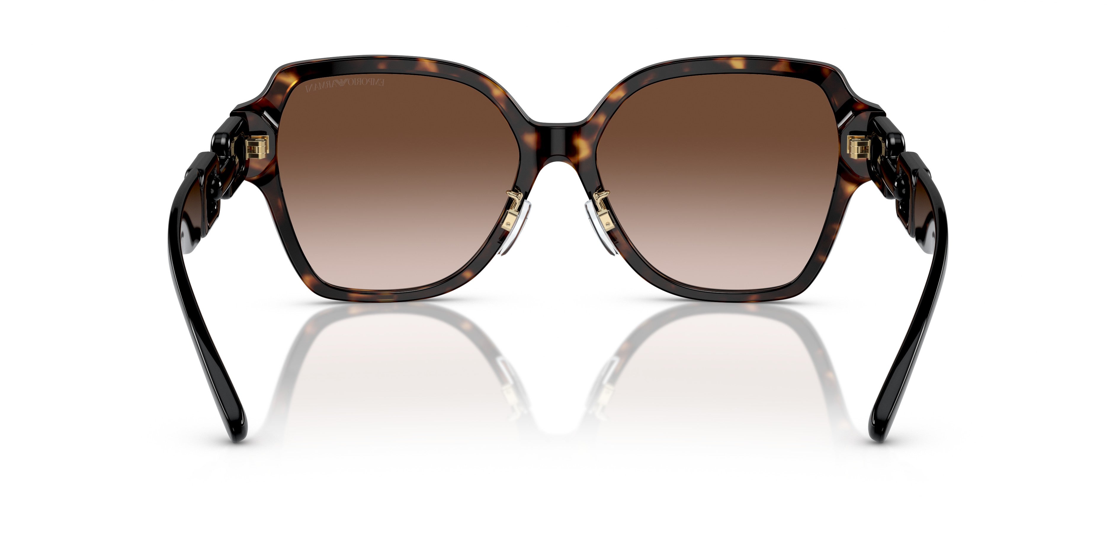 Emporio Armani 0EA4202F 502613 Shiny havana Square Sunglasses