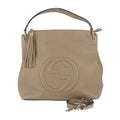 Gucci Soho Mauve Leather Tote Bag (Authentic  )