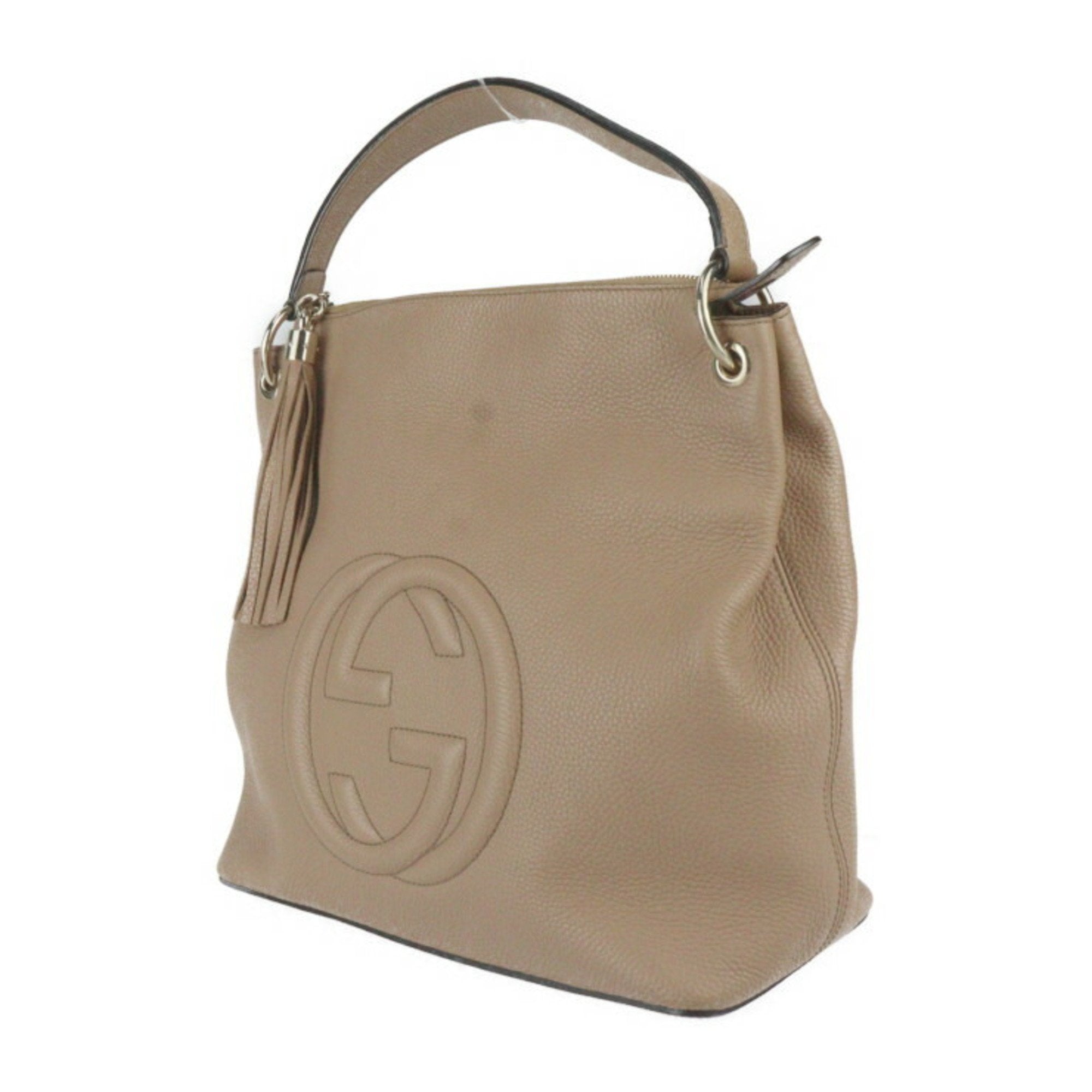 Gucci Soho Mauve Leather Tote Bag (Authentic  )