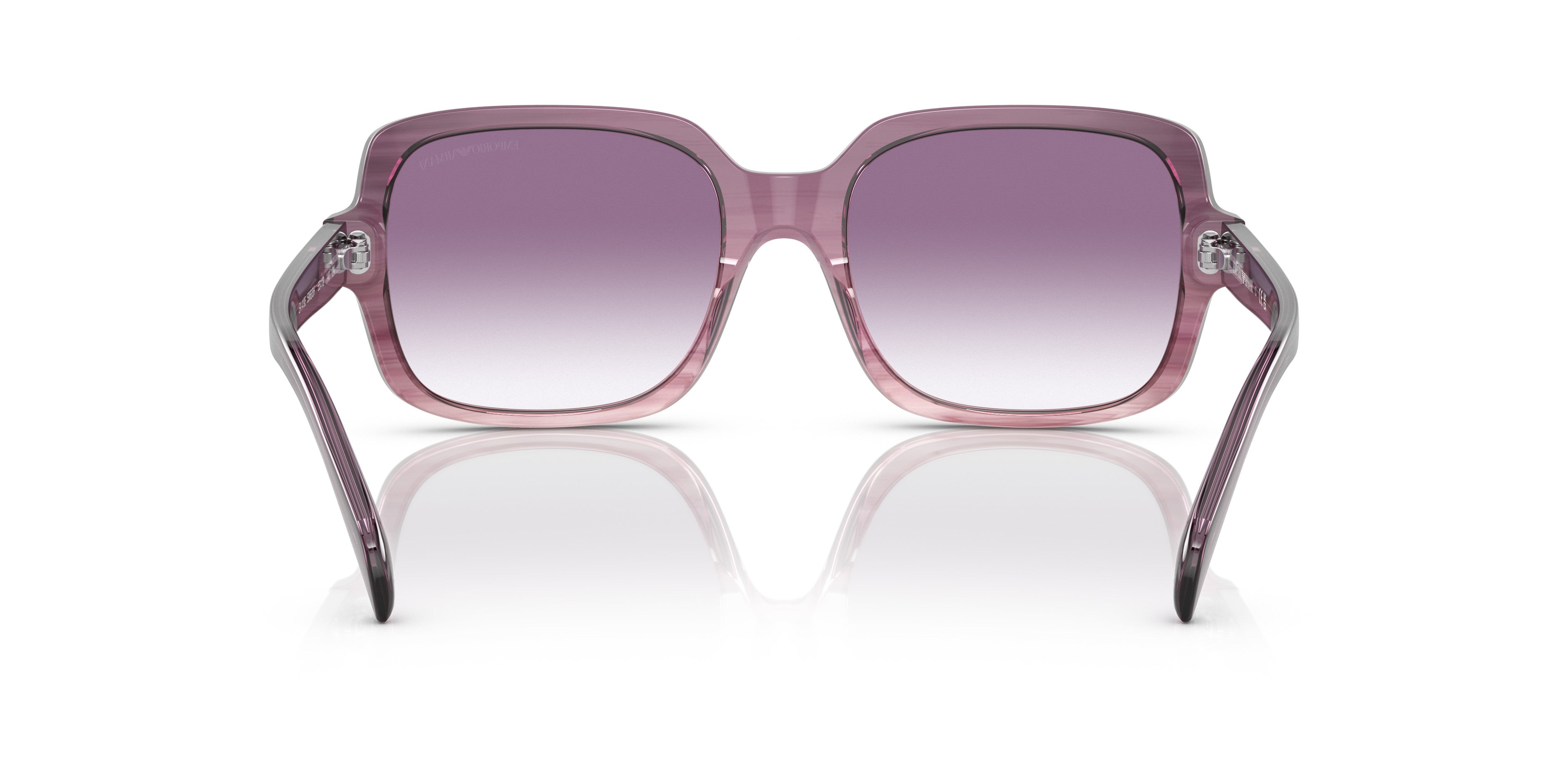 Emporio Armani 0EA4195 59668H Square Gradient violet Sunglasses