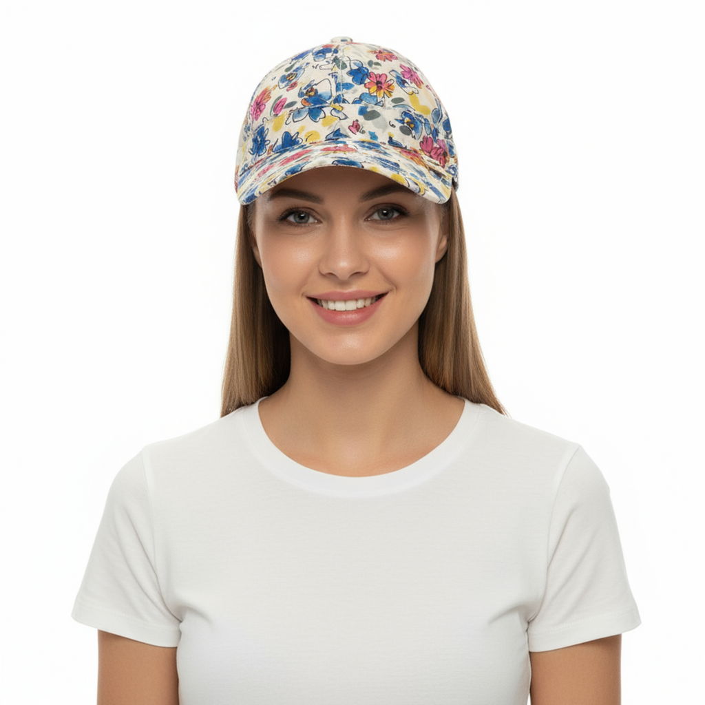 Dolce & Gabbana Floral Silk Baseball Cap – Luxury Headwear