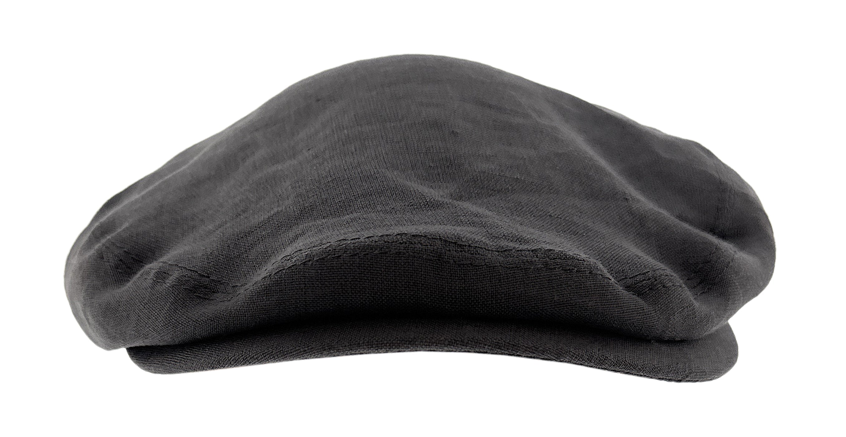 Dolce & Gabbana Anthracite Solid Signature Classic Flat Cap