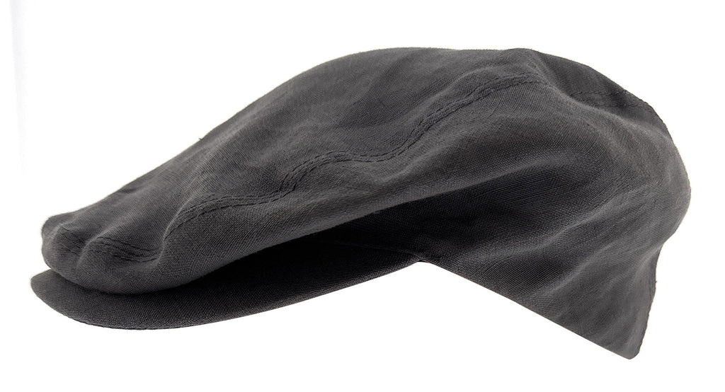 Dolce & Gabbana Anthracite Solid Signature Classic Flat Cap