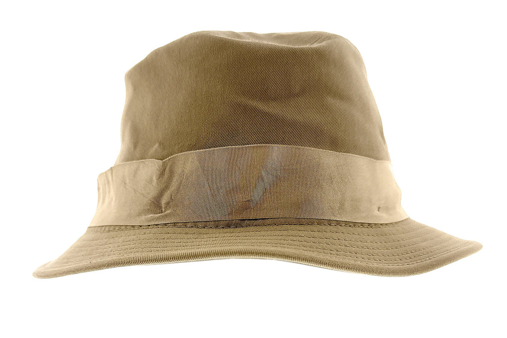 Dolce & Gabbana Cotton Blend Beige Bucket Hat