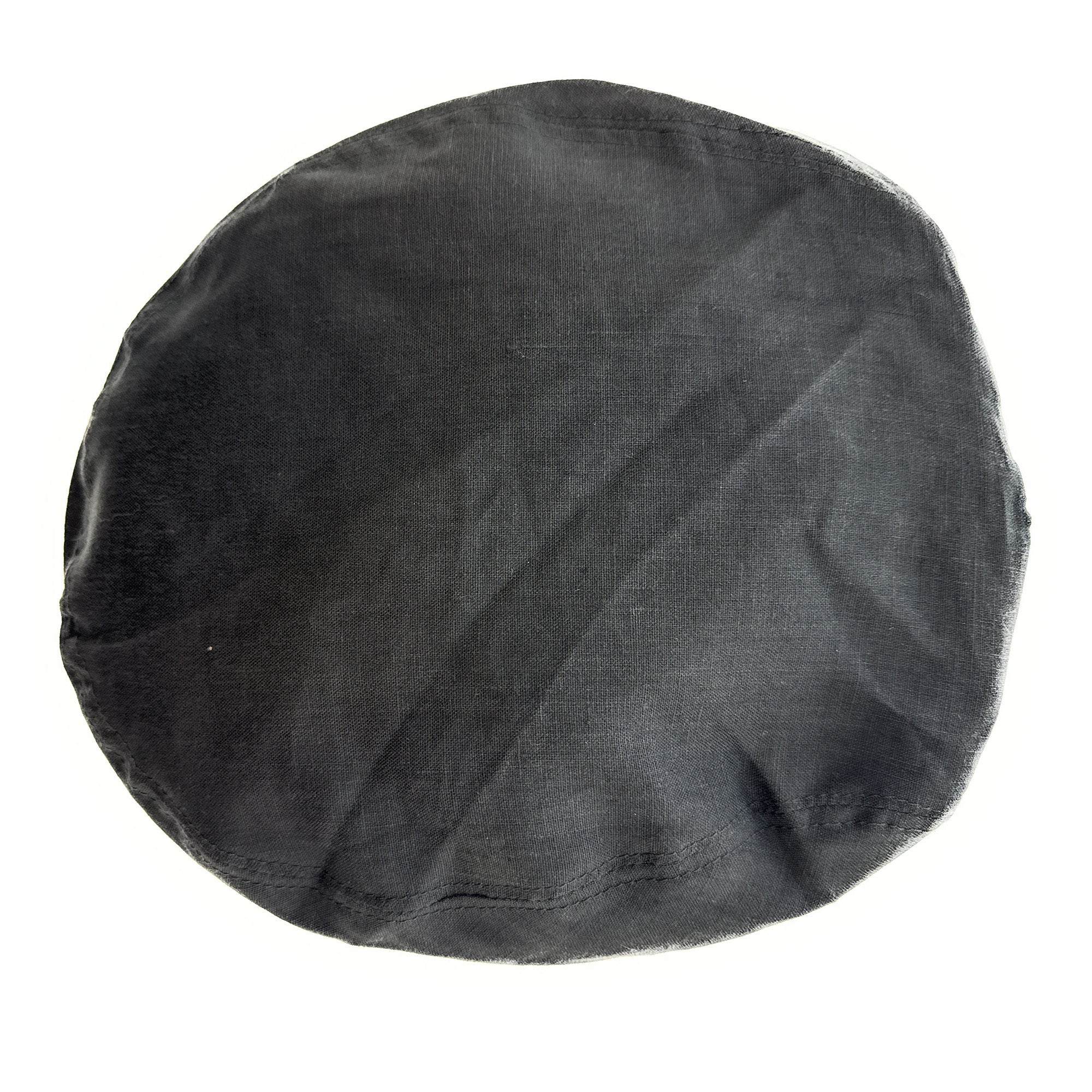 Dolce & Gabbana Men’s Black Linen Flat Cap –  Luxury Headwear