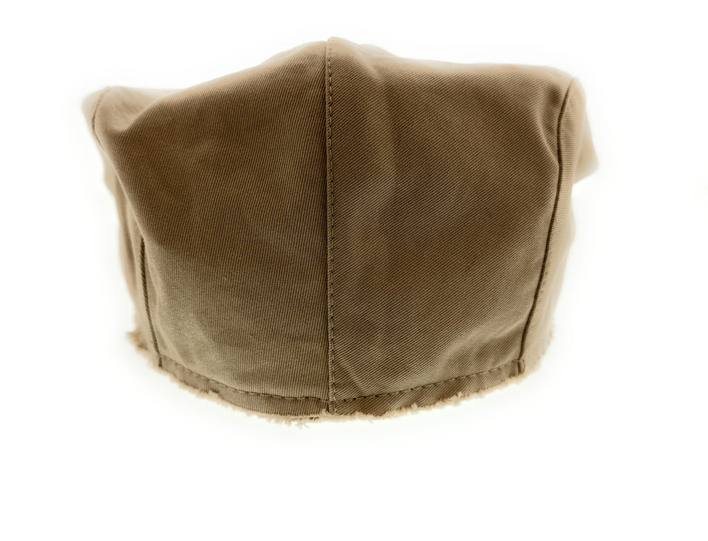 Dolce & Gabbana Ivory Cotton Signature Flat Cap