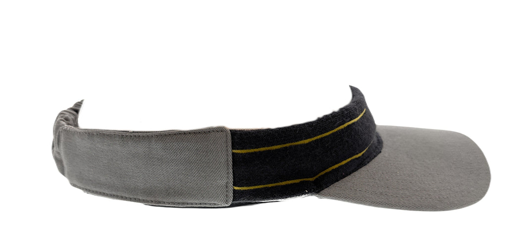 Dolce & Gabbana Cotton Blend Athletic Grey Visor-Adult M