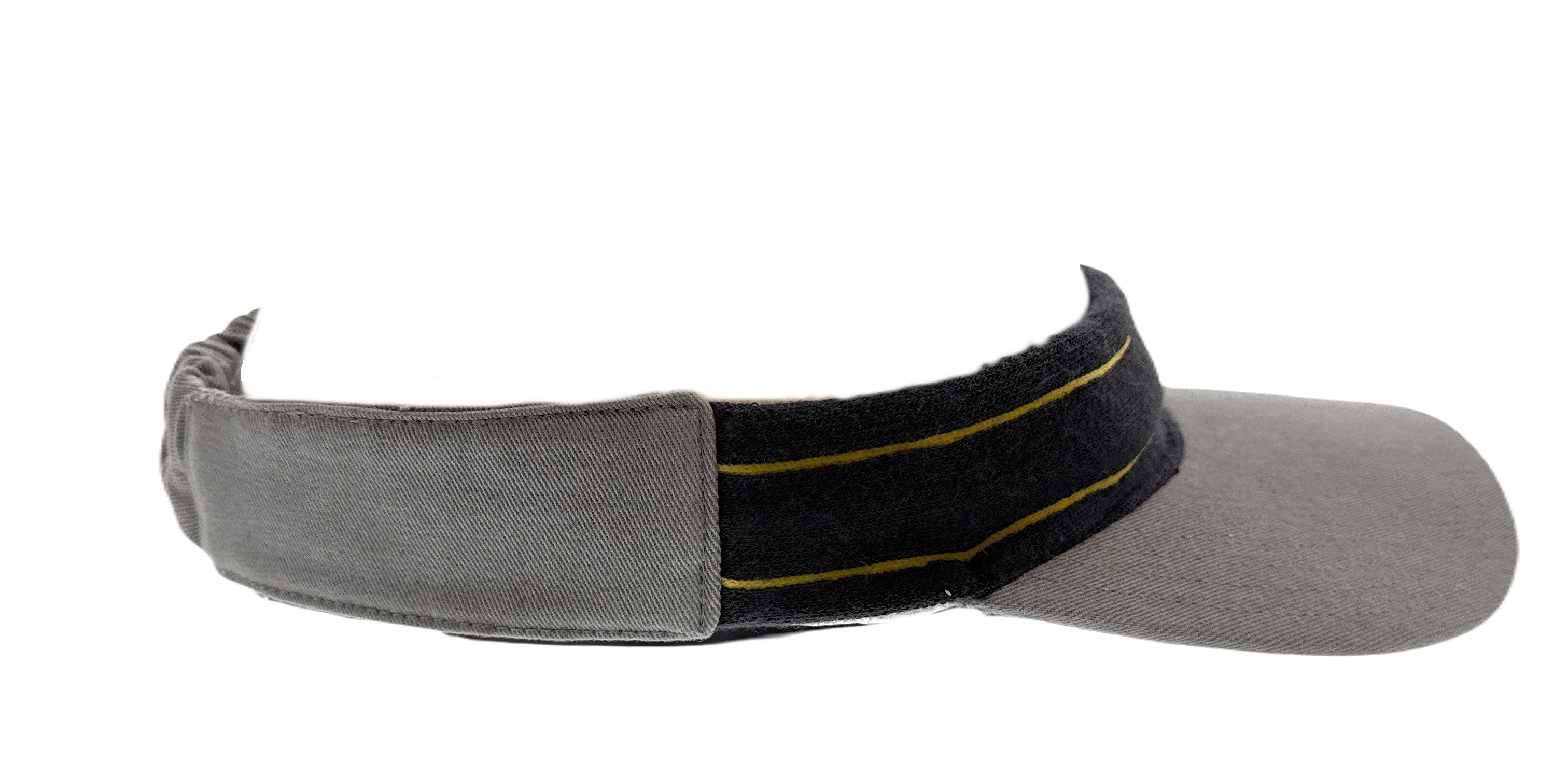 Dolce & Gabbana Cotton Blend Athletic Grey Visor-Adult M