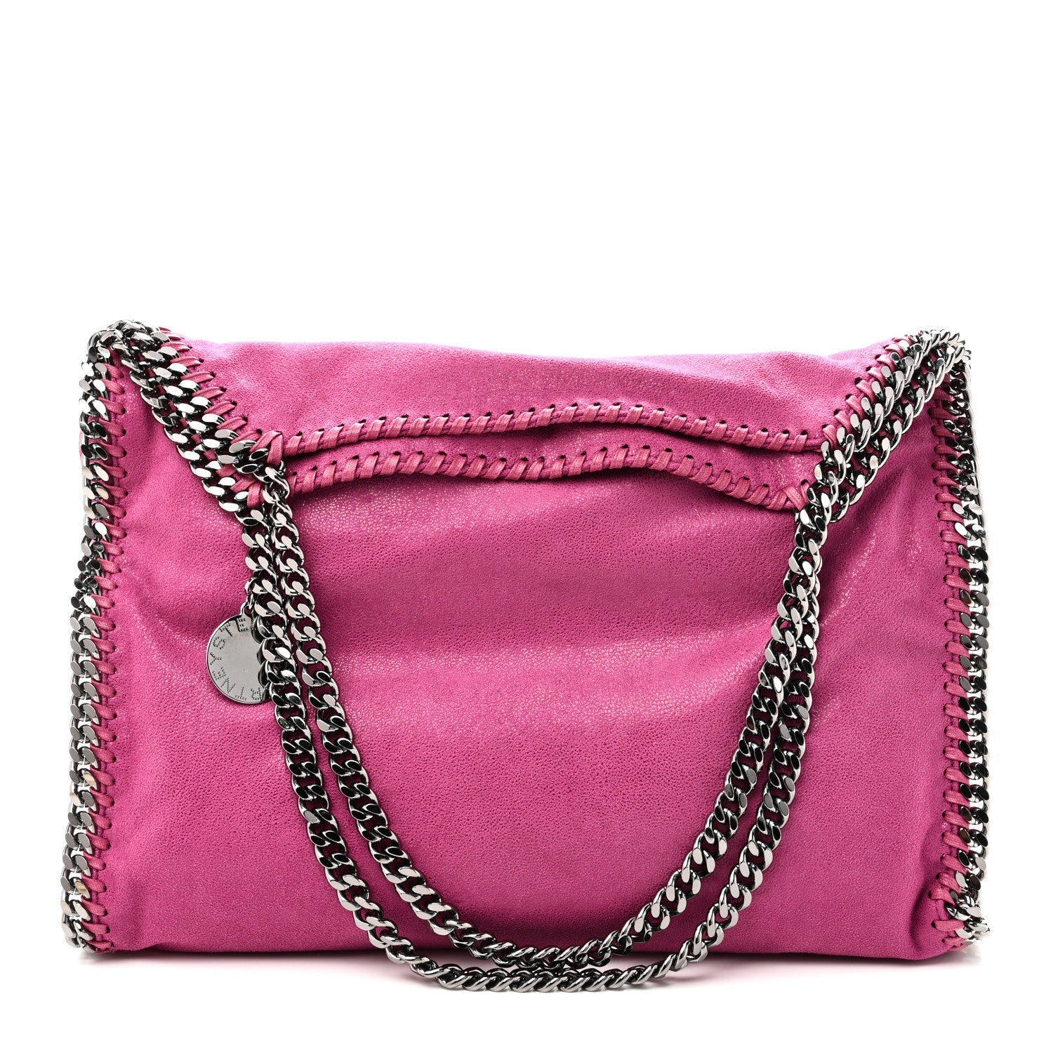 Shaggy Deer Small Falabella Tote Pink