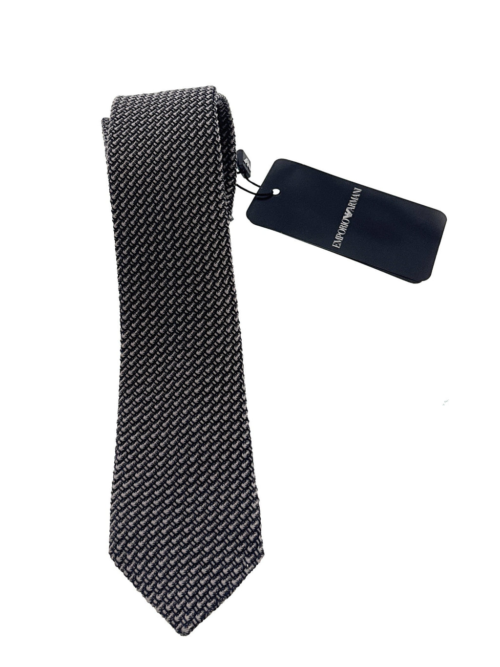 Emporio Armani Sand Yellow Woven Men's Tie, 2"